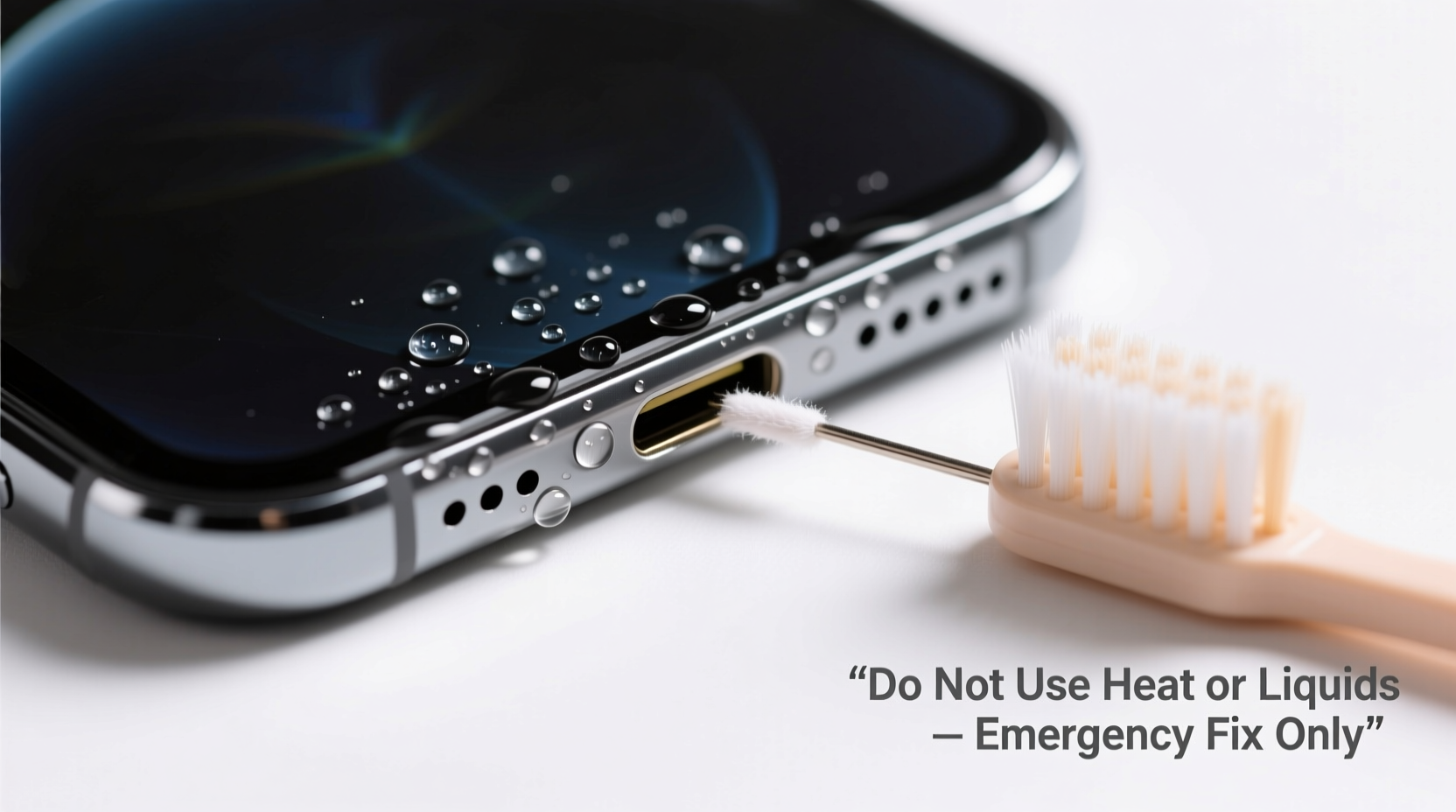 How To Get Water Out Of Charging Port Iphone Emergency Fixes