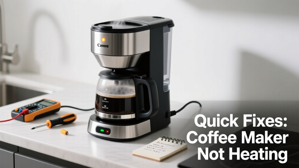 Coffee Maker Not Heating in Kitchen: Quick Fixes