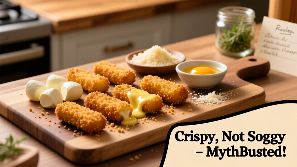 Air Fryer Mozzarella Sticks: Crispy, Not Soggy (Myth-Busted!)