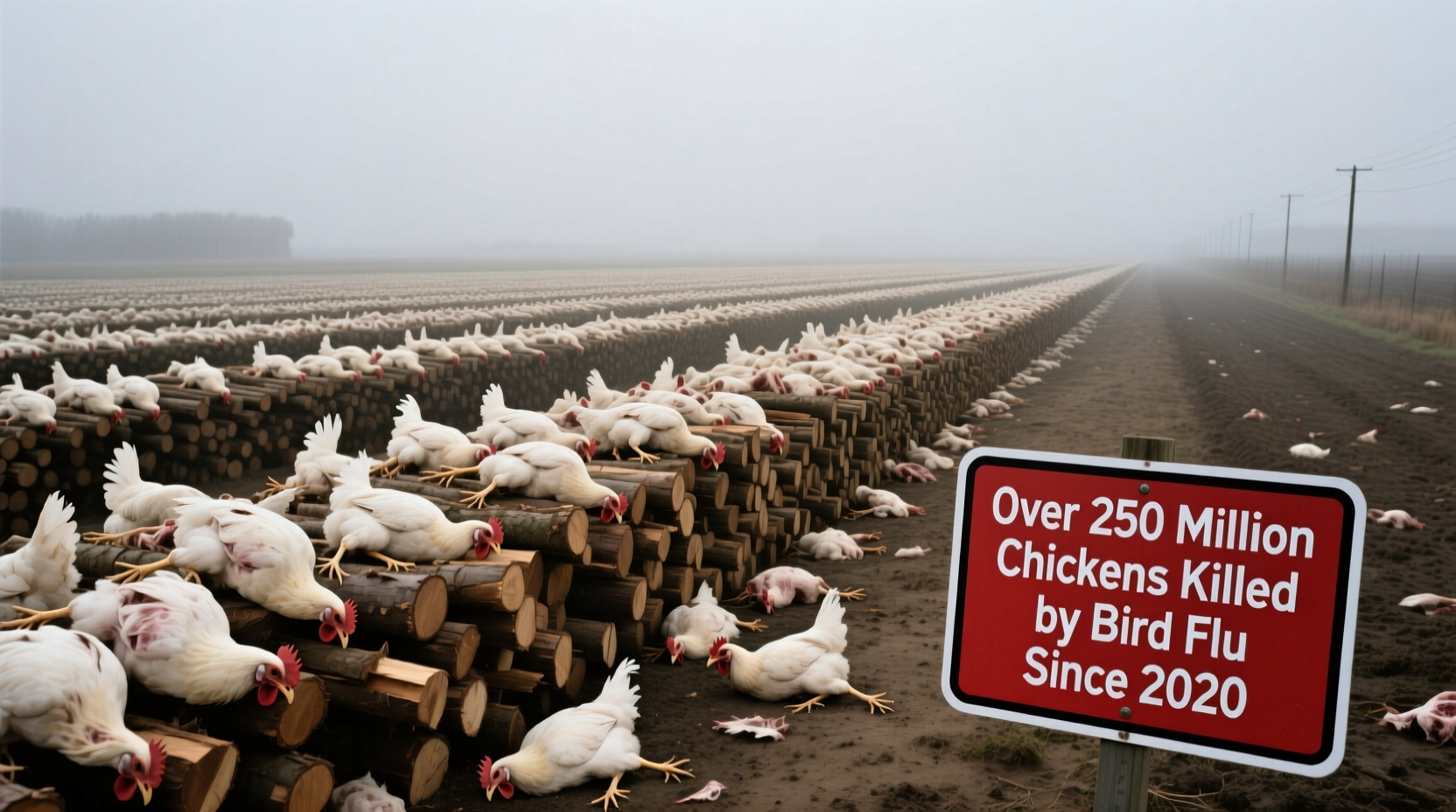 how many chickens have been killed due to bird flu