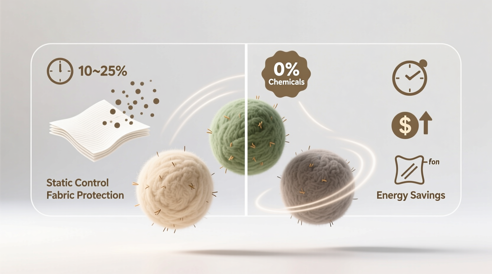 wool dryer balls vs biodegradable sheets