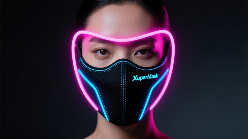 XuperMask Photography: Lighting & Styling Cyberpunk Portraits