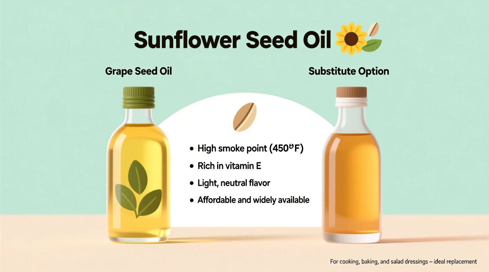 Best Grape Seed Oil Substitutes for Cooking & Baking