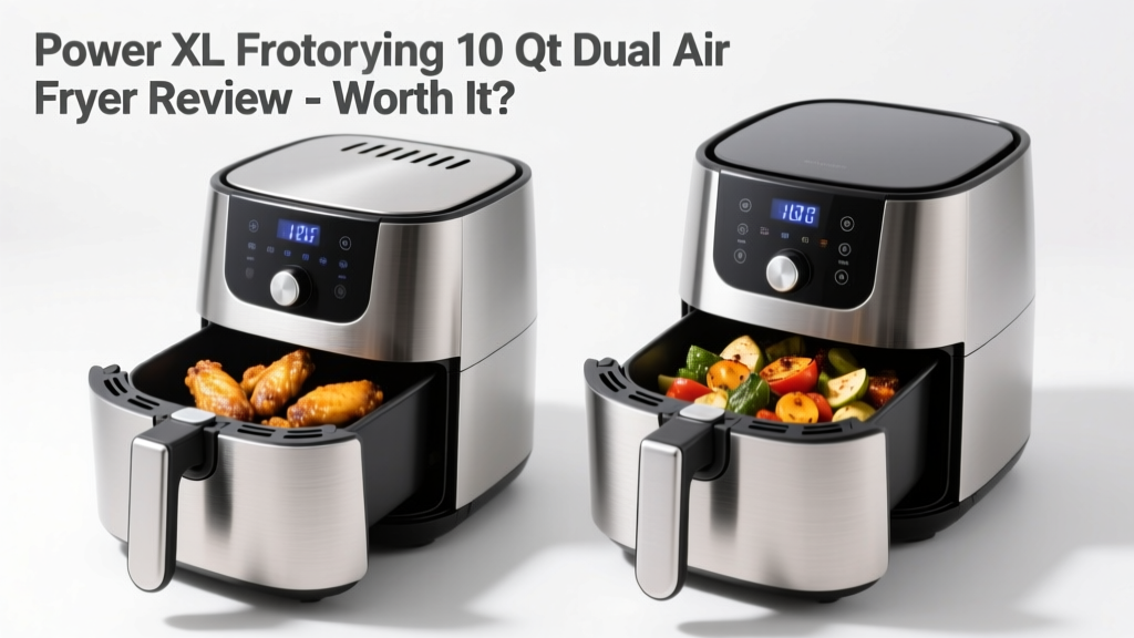 Power XL 10 Qt Dual Air Fryer Review: Worth It?