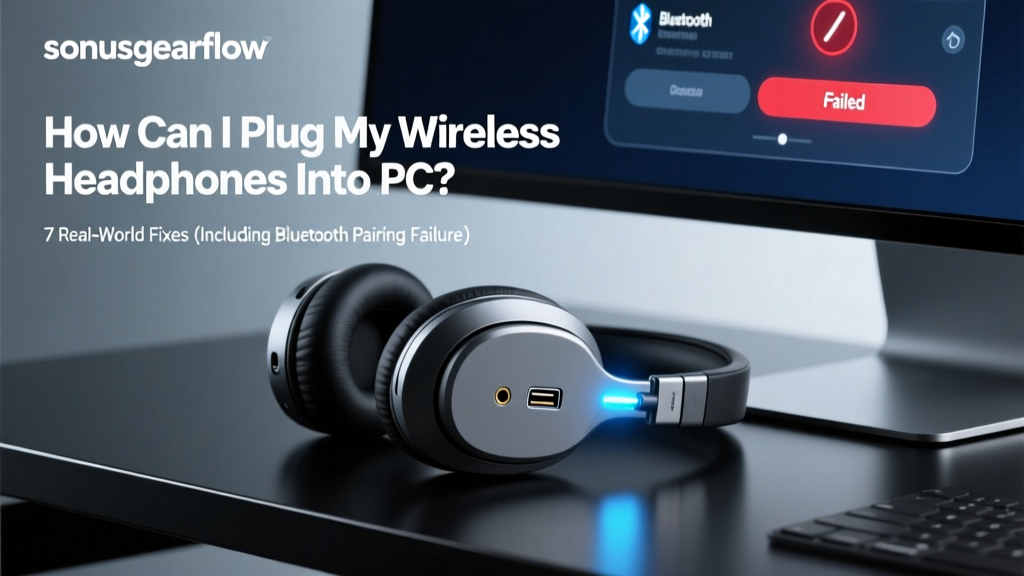 How Can I Plug My Wireless Headphones Into Pc (2026)