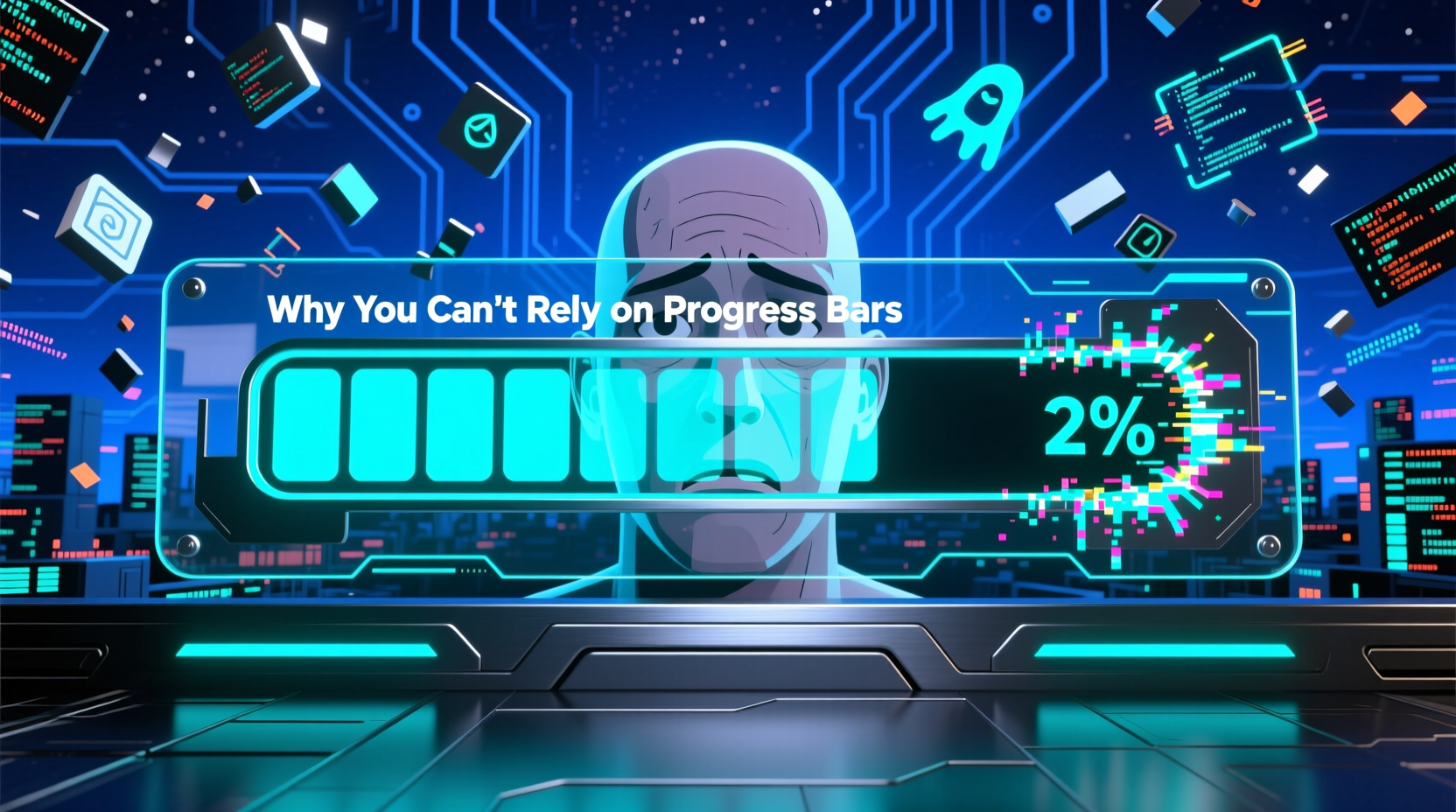 why you cant rely on progress bars