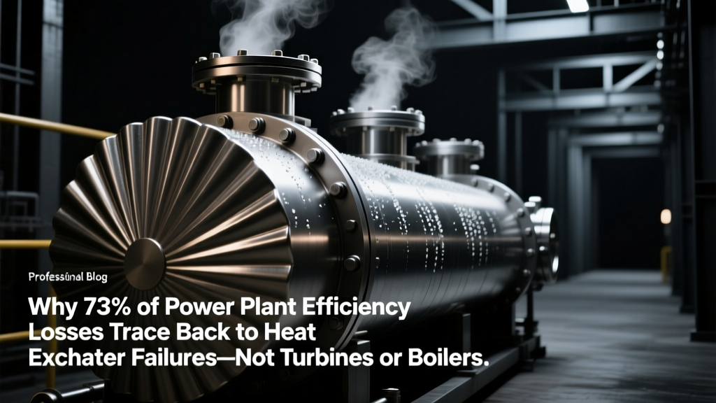 Heat Exchanger Failures Cause 73% of Power Plant Losses