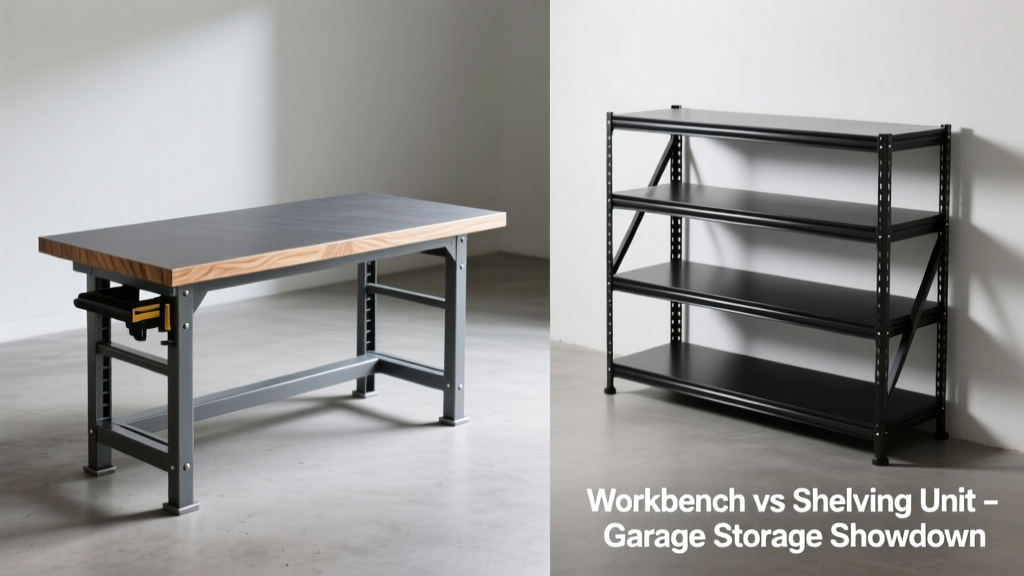 Workbench vs Shelving Unit: Which Fits Your Garage?