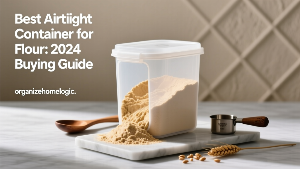 Best Airtight Container for Flour: 2024 Buying Guide