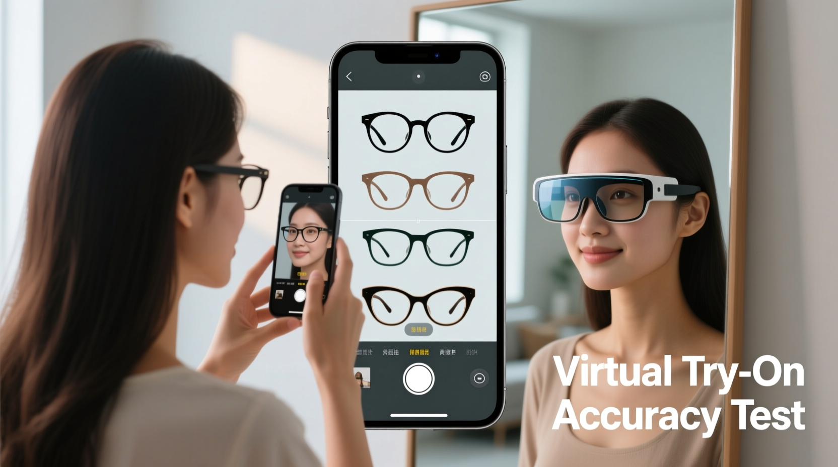 are virtual try on apps accurate for choosing eyeglass frames