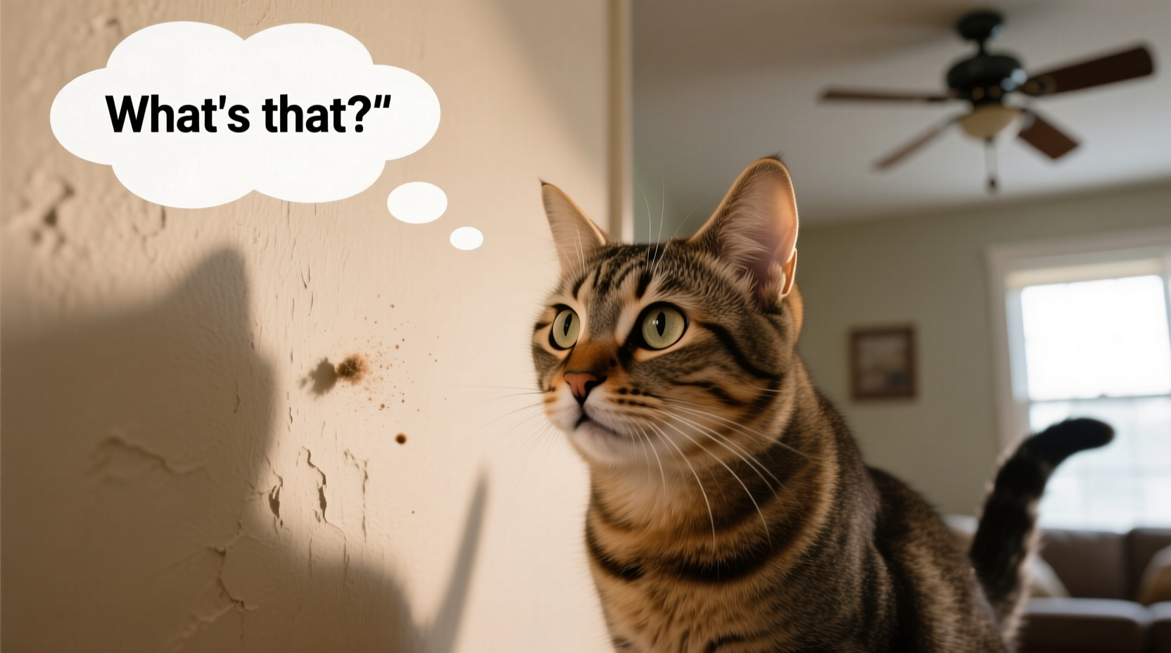 why does my cat stare at the wall for minutes on end causes and when to be concerned