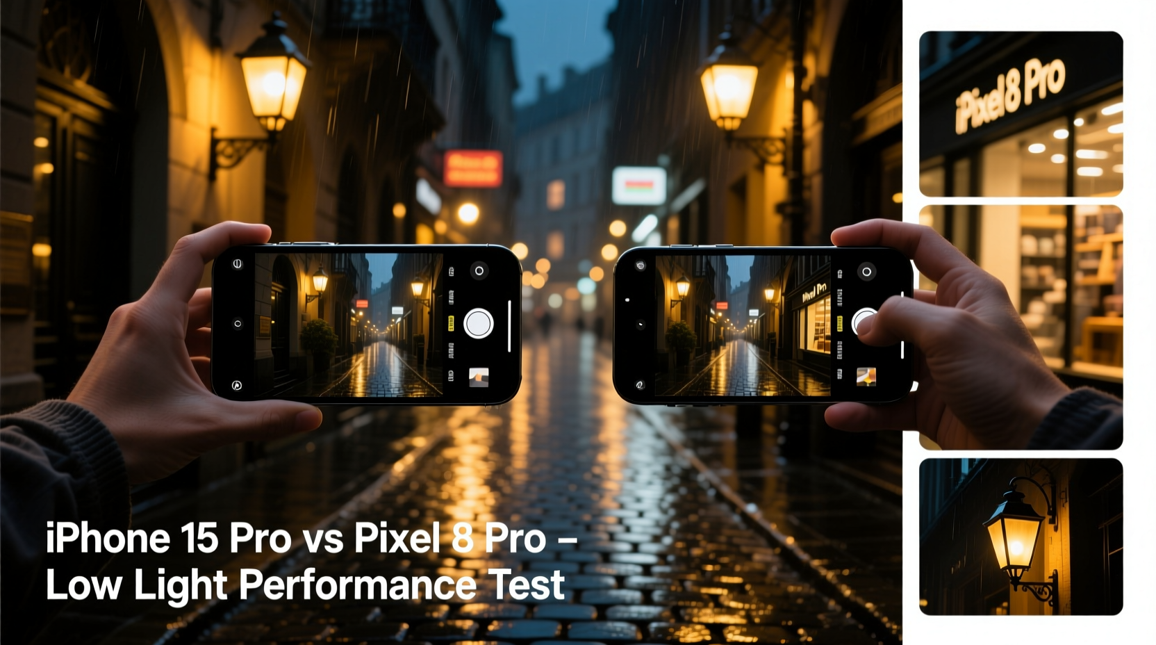 iphone 15 vs pixel 8 pro camera which takes better low light photos