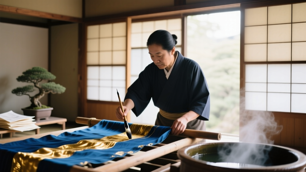 Kyo-Yuzen Kimono Dyeing: Guide to Kyoto Artisan Workshops