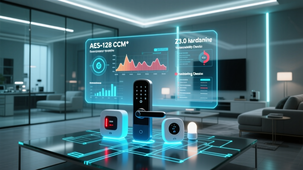 Zigbee Security Audit: Encryption Flaws, Z3.0 Hardening & Device Vulnerability Scores