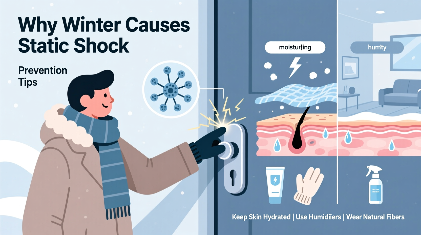 why do i get static shock every time i touch metal winter prevention guide