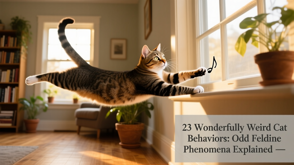 23 wonderfully weird cat behaviors: odd feline phenomena explained