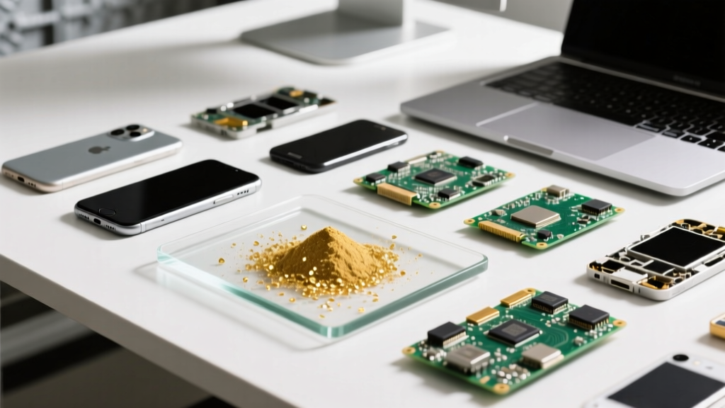 Gold Recovery From Electronics Practical: The Only No-Flame,