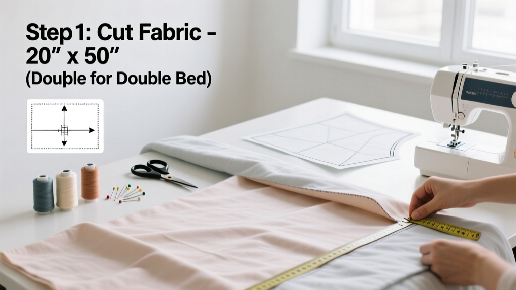 How to Make a Duvet Cover: Simple Sewing Project