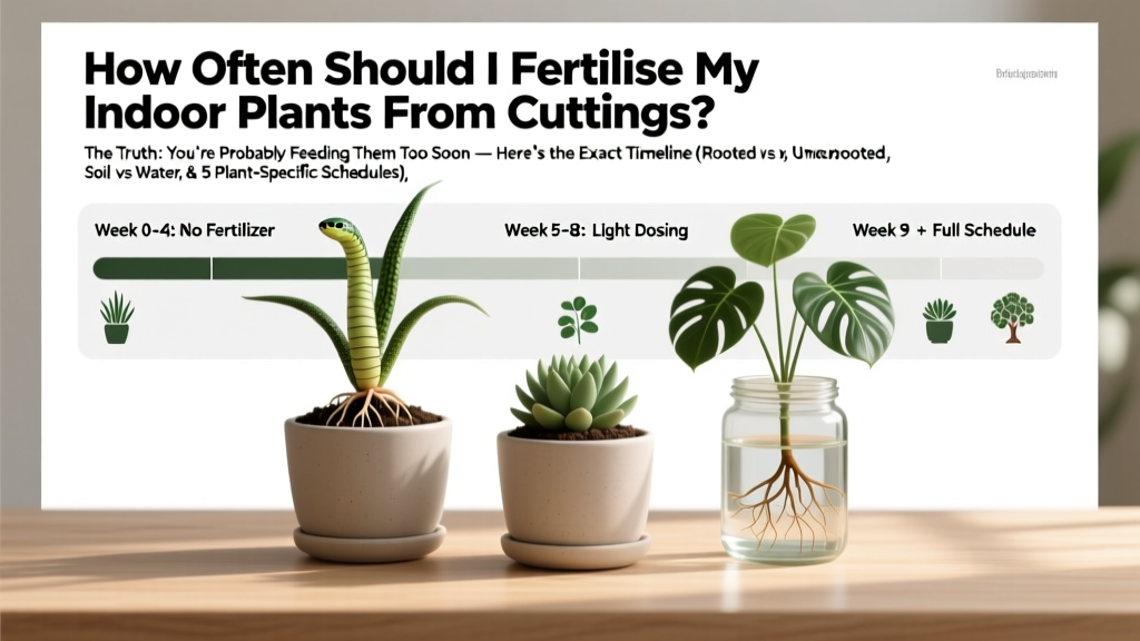 Fertilizing Indoor Plants from Cuttings: When to Start