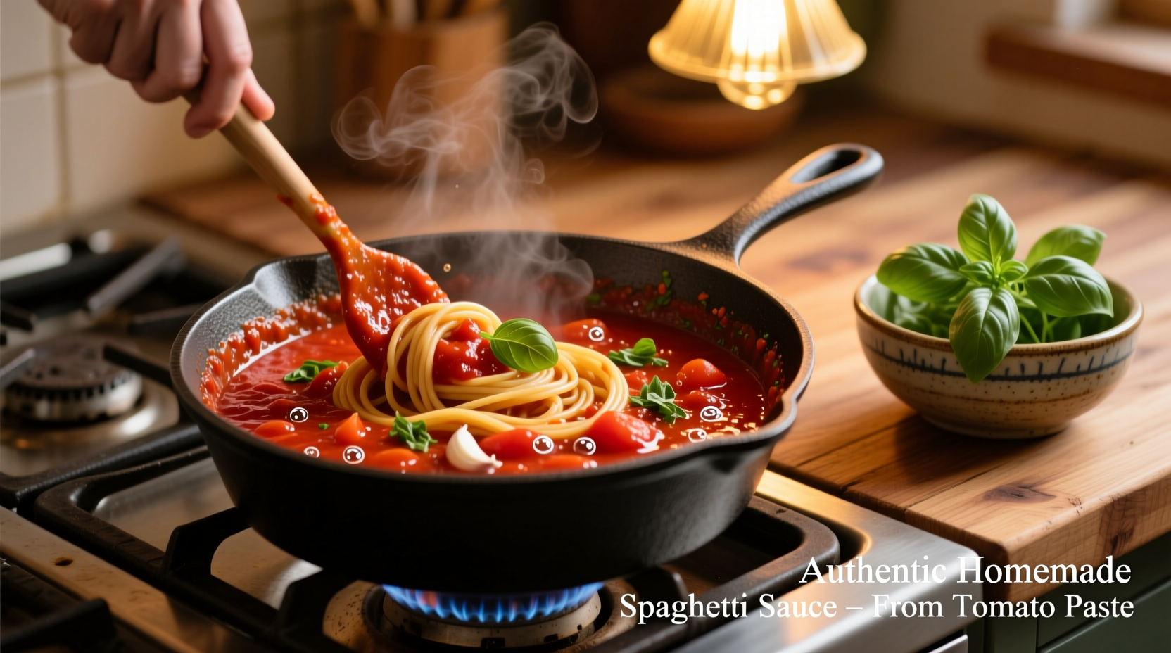 Perfect Spaghetti Sauce from Tomato Paste: 30-Minute Chef Method