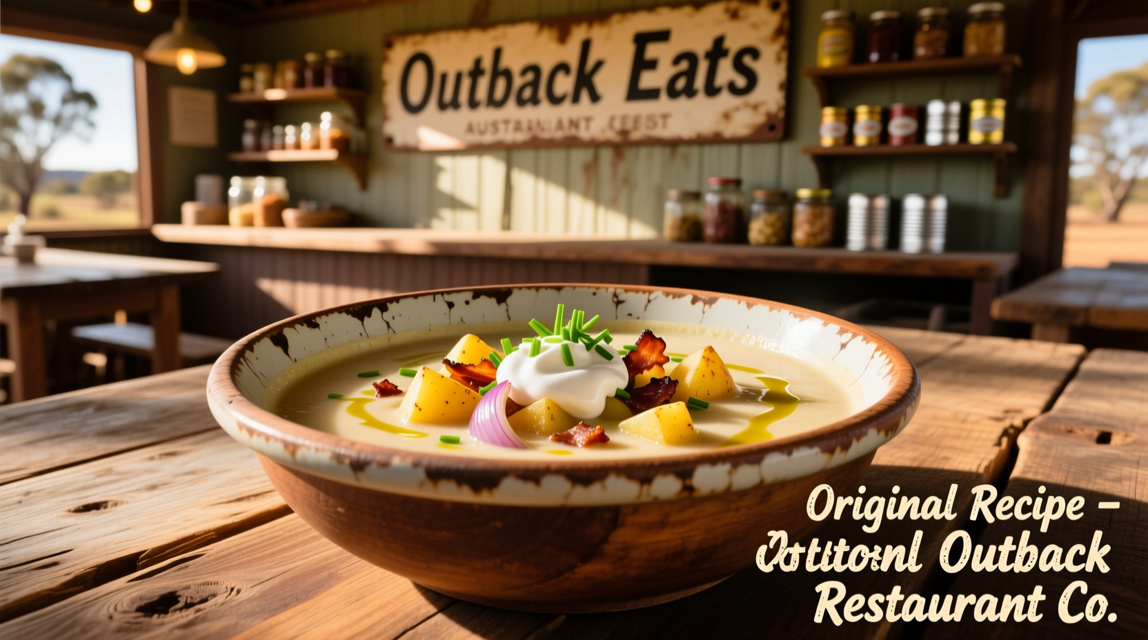 Authentic Outback Potato Soup Recipe Recreated at Home