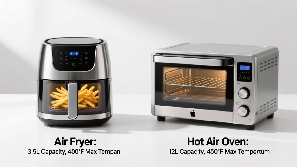 Air Fryer vs Hot Air Oven: Key Differences Explained