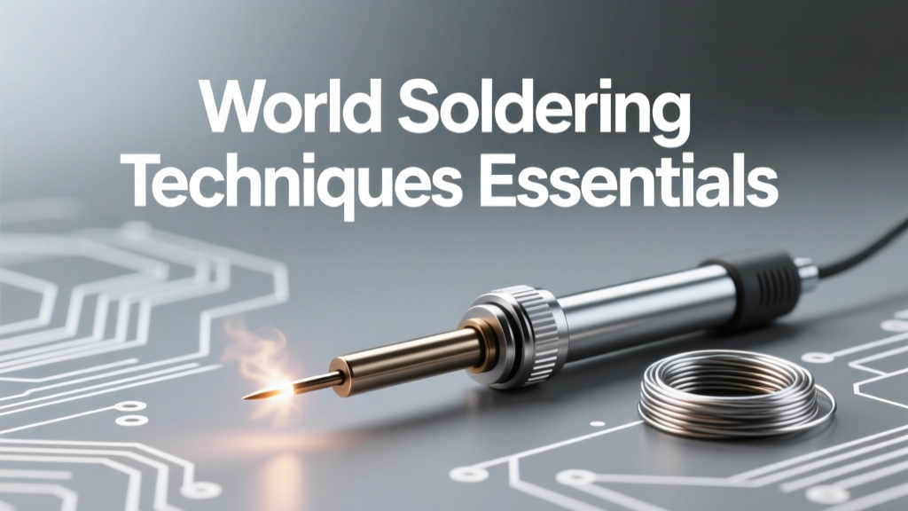 World Solder Techniques Essentials: Precision, Standards, and Real-World Practices for Electronics Assembly