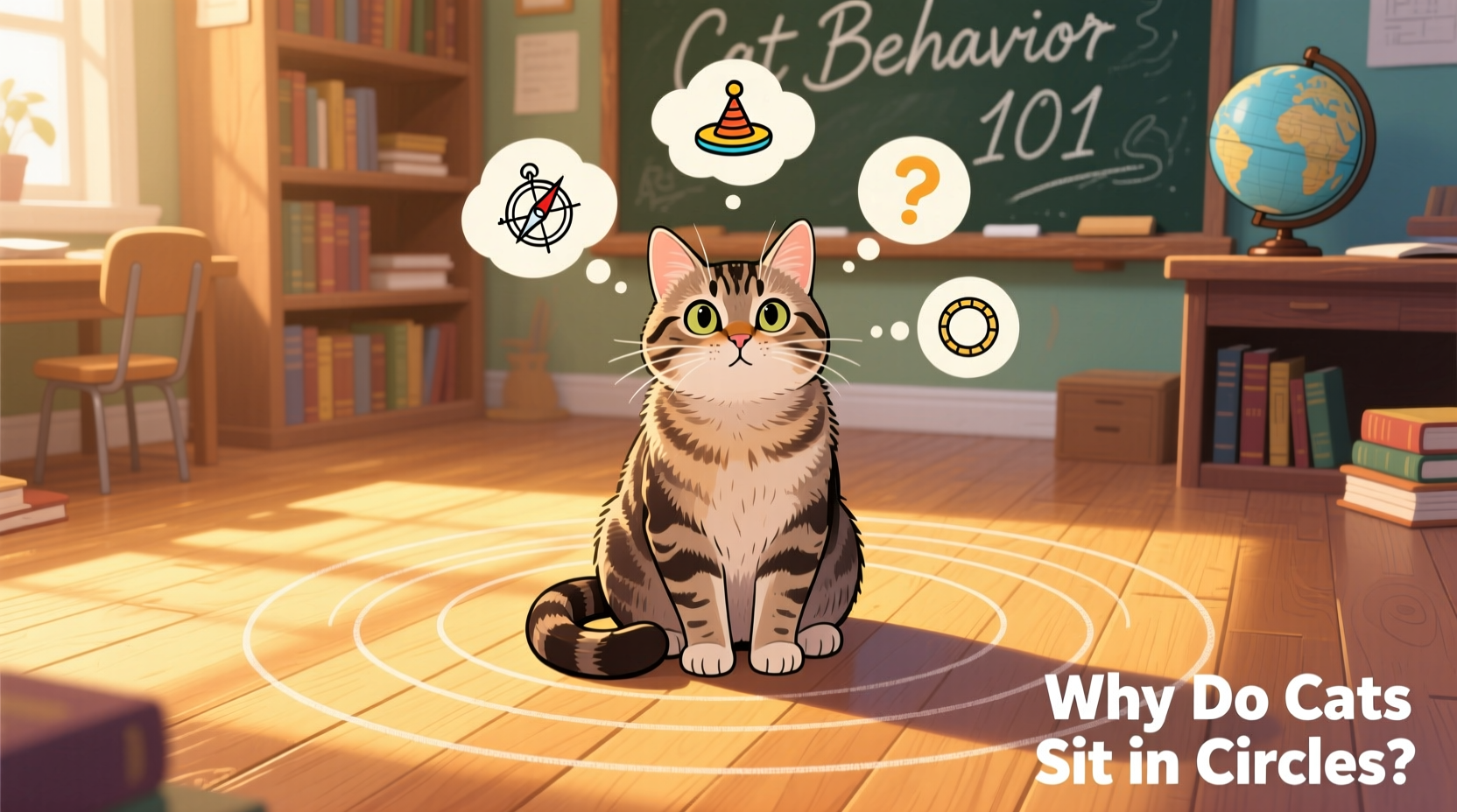 why do cats sit in circles what this quirky behavior means