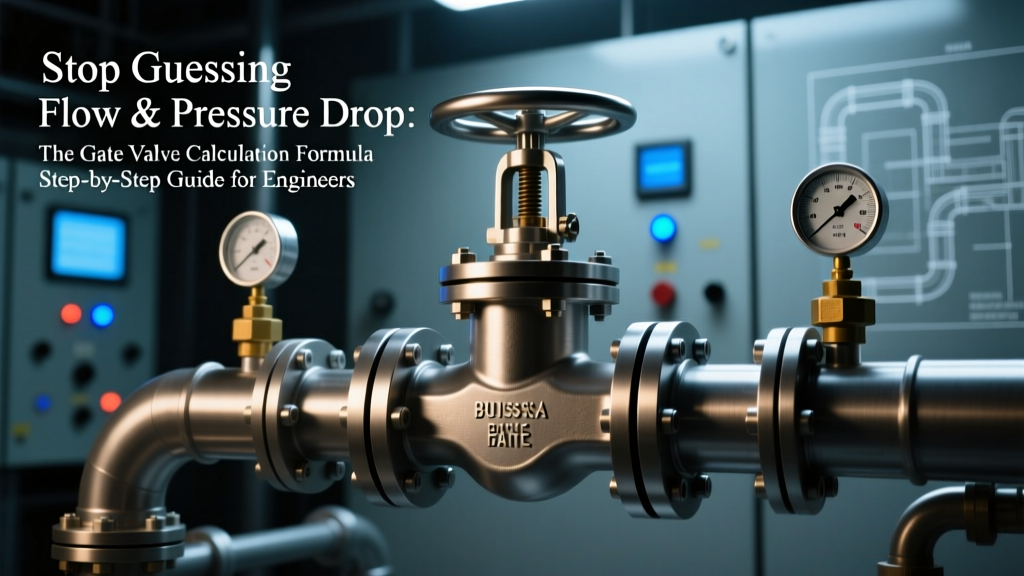 Gate Valve Flow & Pressure Drop Calculator