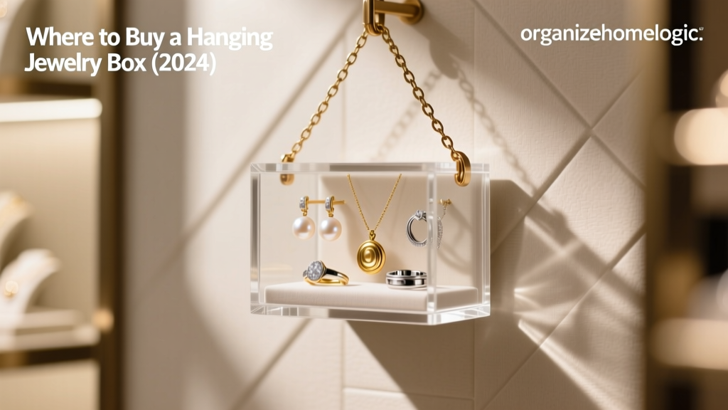 Where to Buy a Hanging Jewelry Box (2024 Guide)
