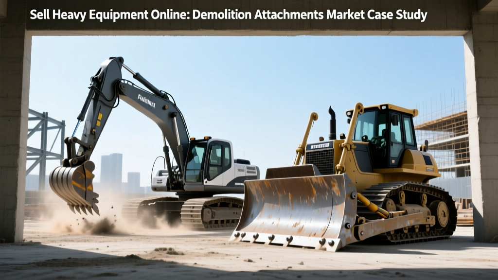 Sell Heavy Equipment Online: Demolition Attachments Market Case Study