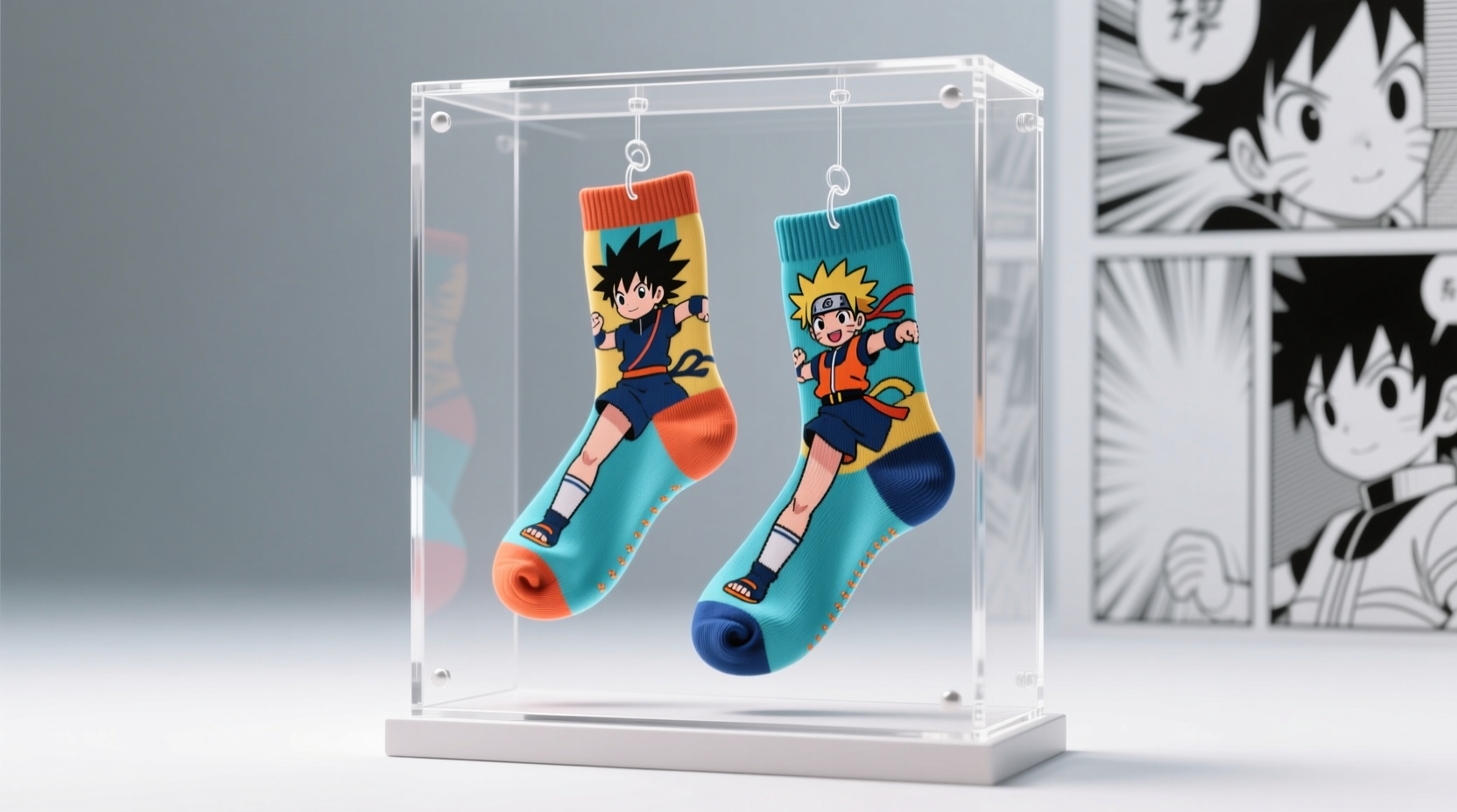 how to store collectible anime socks properly