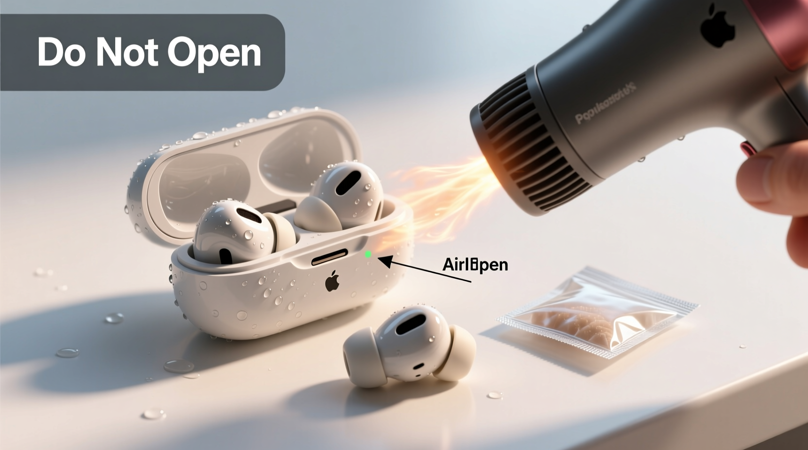 How To Remove Water Damage From AirPods Without Opening Them