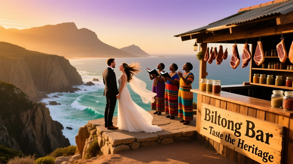 Cliffside Cape Town Wedding With a Gospel Choir and Biltong Bar: A Bold, Authentic Celebration on the Atlantic Edge