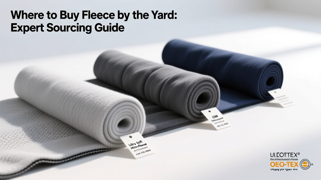 Where to Buy Fleece by the Yard: Expert Sourcing Guide