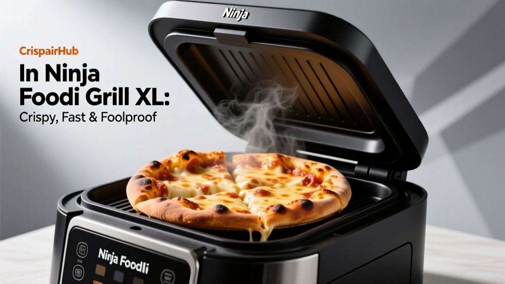Pizza in Ninja Foodi Grill XL: Crispy, Fast & Foolproof