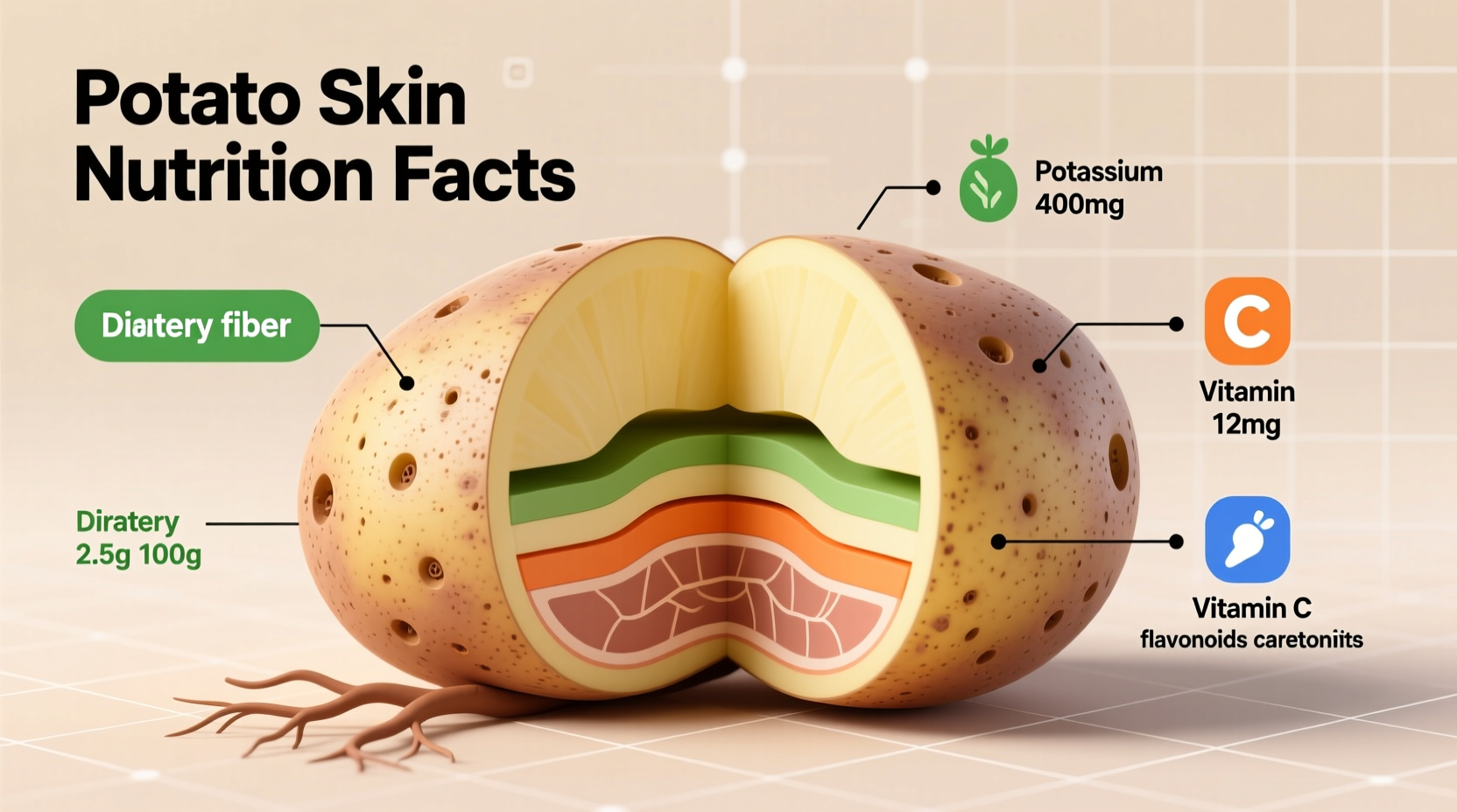 Potato Skin Nutrition Data: Complete Nutritional Breakdown