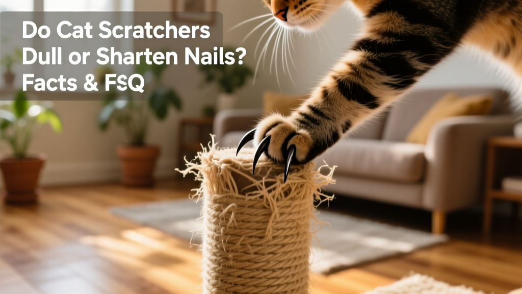 Do Cat Scratchers Dull or Sharpen Nails? Facts & FAQ