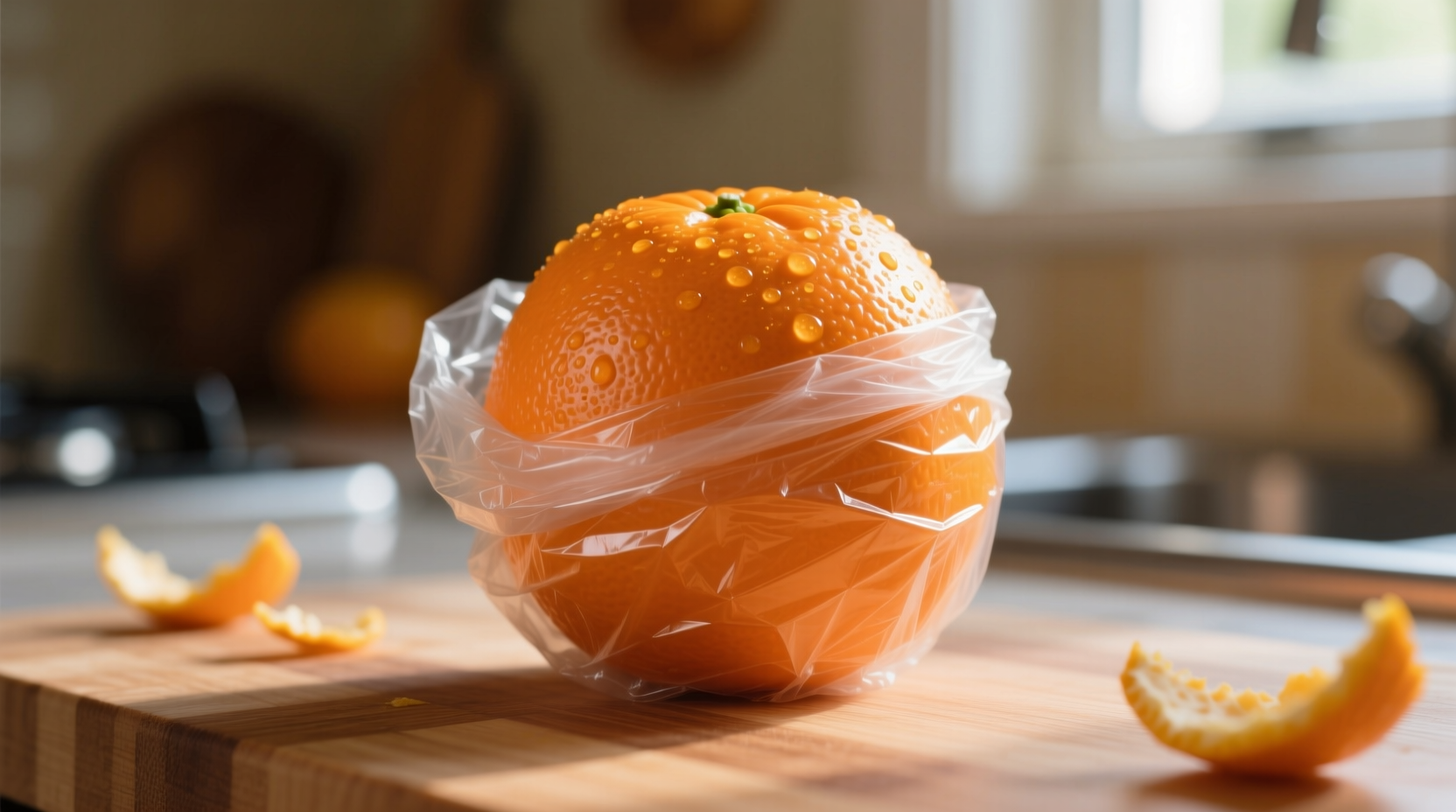 Cover Citrus Fruit with Plastic Wrap for Mess: Science-Backed Method