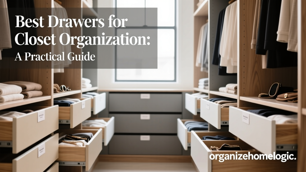 Best Drawers for Closet Organization: A Practical Guide