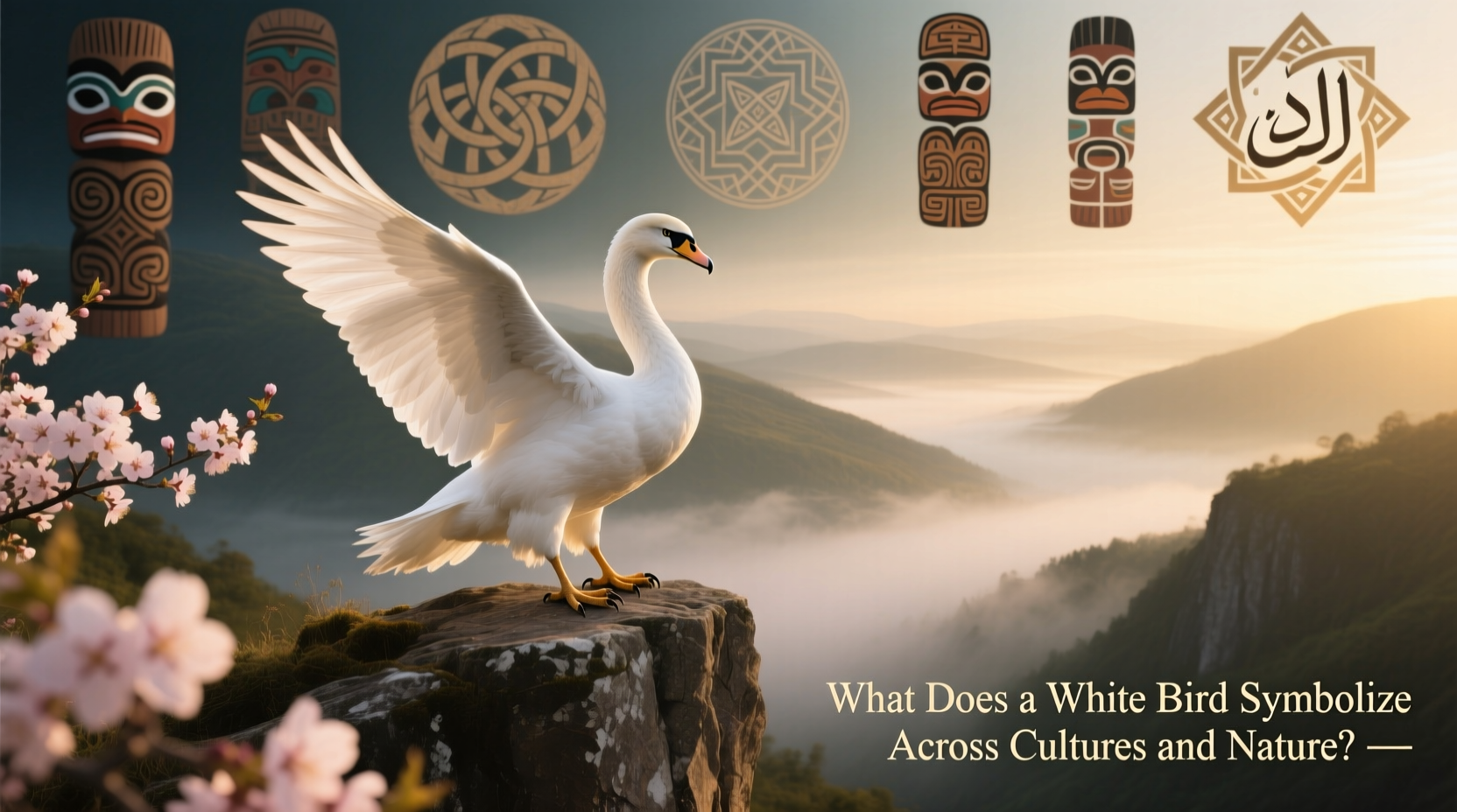 what does a white bird symbolize