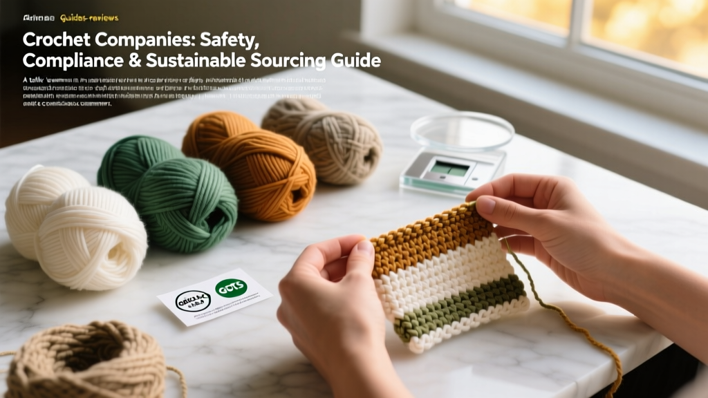 Crochet Companies: Safety, Compliance & Sustainable Sourcing Guide
