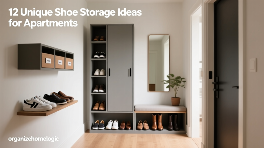 12 Unique Shoe Storage Ideas for Apartments