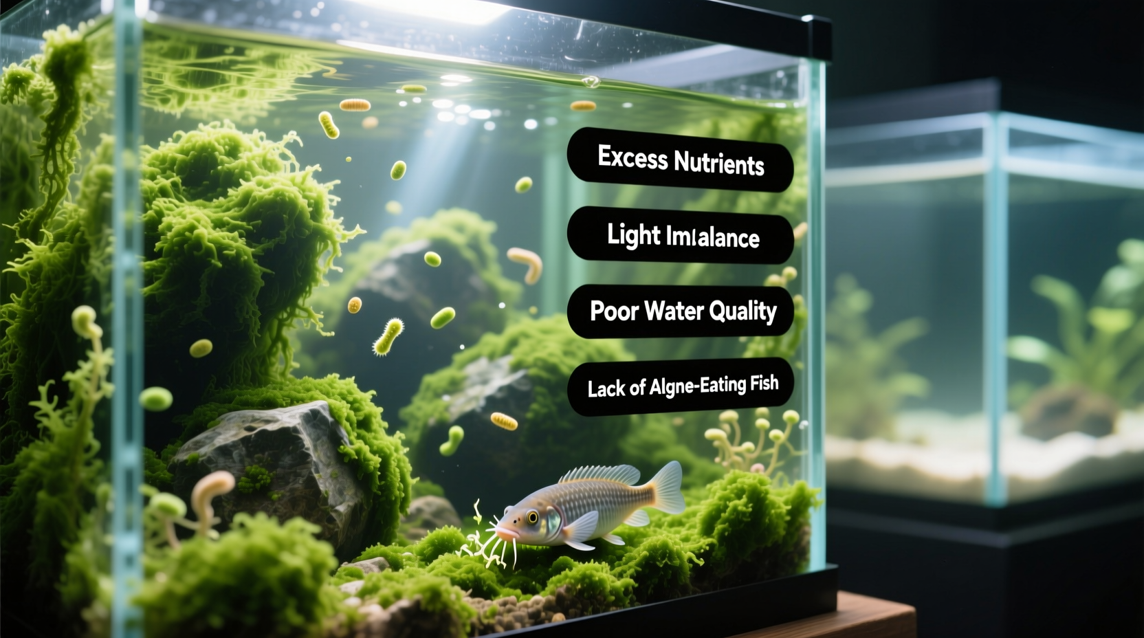 fish tank algae growth why it happens and how to prevent it