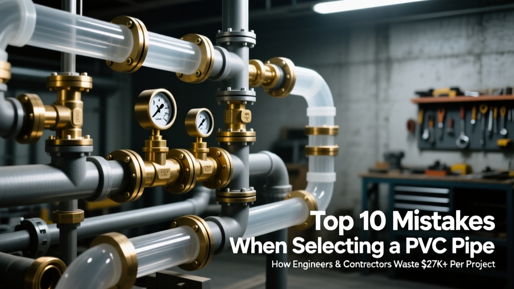 10 PVC Pipe Selection Mistakes Costing $27K+ Per Project