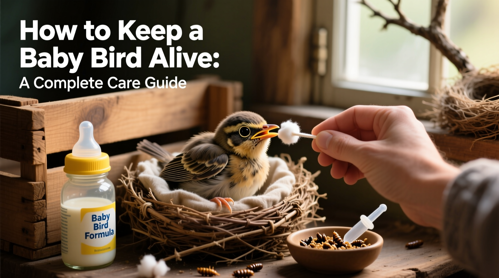 How to Keep a Baby Bird Alive: A Complete Care Guide