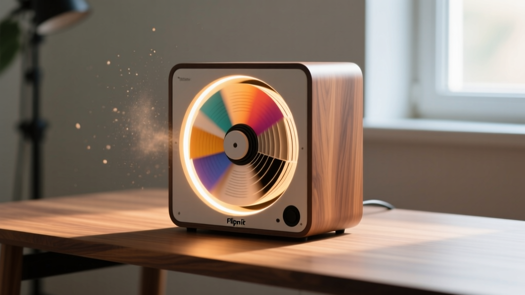 Flipbookit Kinetic Speaker: Retro Animation Meets Wireless Audio