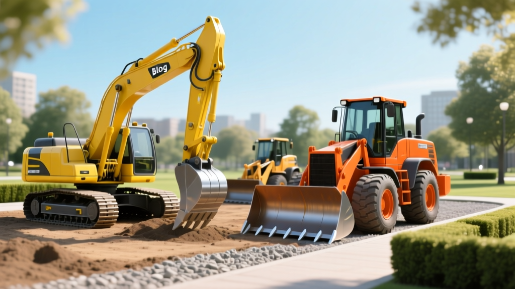 Choosing Different Types of Heavy Machinery for Landscaping