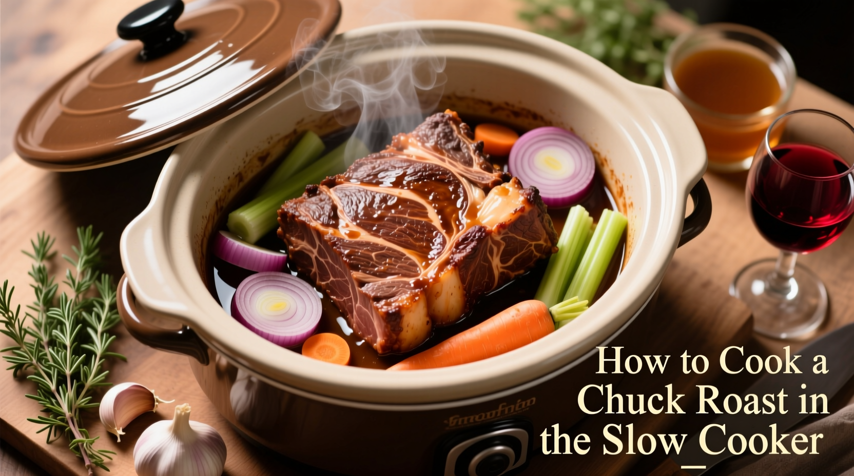 how to cook a chuck roast in the slow cooker