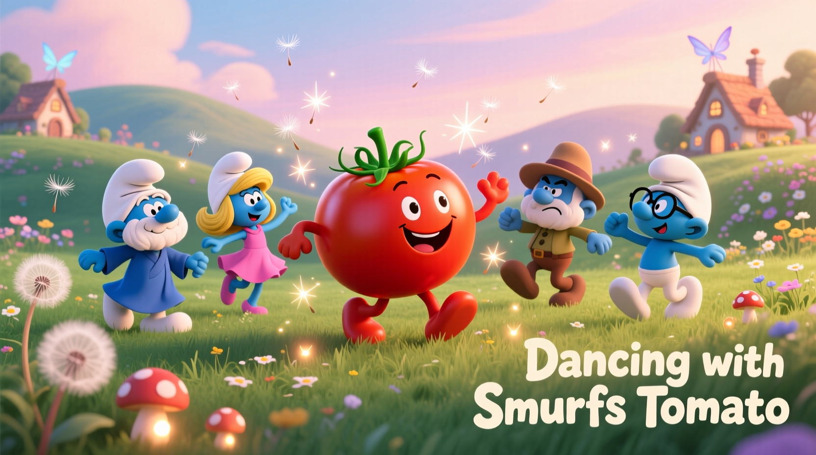 dancing with smurfs tomato